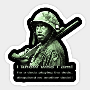 I know who I am Sticker
